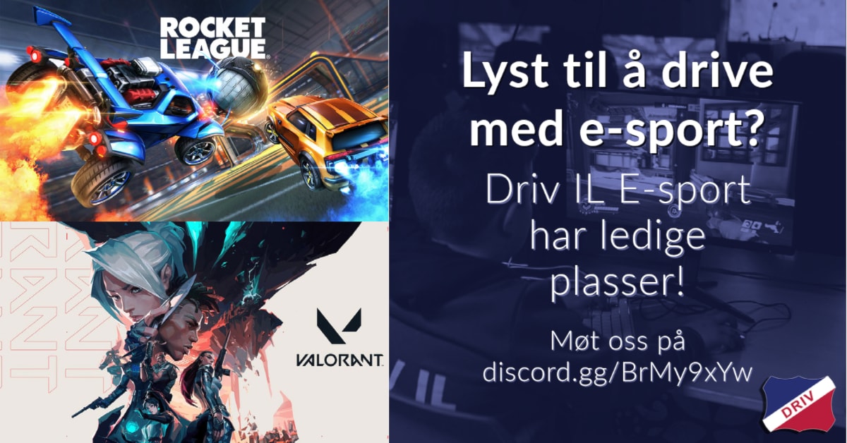 Lys til å drive med E-sport?